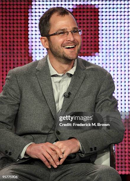 Writer Josh Kilmer-Purcell of "The Fabulous Beekman Boys" speaks during the Planet Green portion of the 2010 Television Critics Association Press...