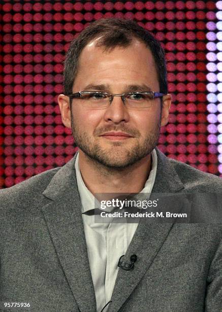 Writer Josh Kilmer-Purcell of "The Fabulous Beekman Boys" speaks during the Planet Green portion of the 2010 Television Critics Association Press...