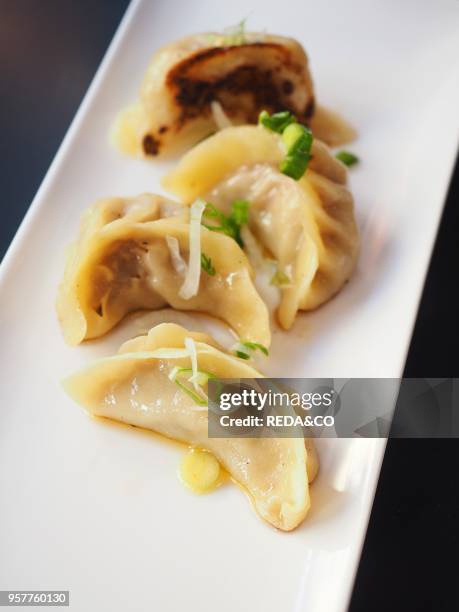 Cooked On The Plate Vegetables Dumplings. Lombardy. Italy. Europe.