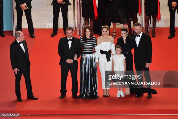 French actor Stephane Rideau, French actress Amelie Daure, French actress Marion Cotillard, French actress Ayline Aksoy-Etaix, French director...