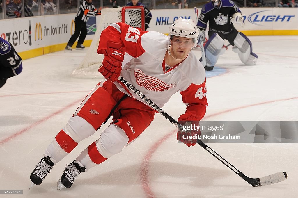 Detroit Red Wings v Los Angeles Kings