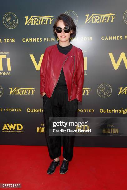 Aggy K. Adams attends as WIFT International with Variety & Alliance of Women Directors host a cocktail party during the 71st Cannes Film Festival...