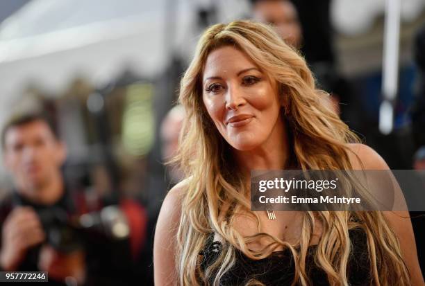 Loana Petrucciani attends the screening of "Girls Of The Sun " during the 71st annual Cannes Film Festival at Palais des Festivals on May 12, 2018 in...