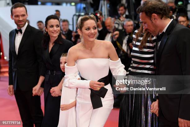 French actor Alban Lenoir, French actress Amelie Daure, French actress Marion Cotillard, French actress Ayline Aksoy-Etaix, French director Vanessa...