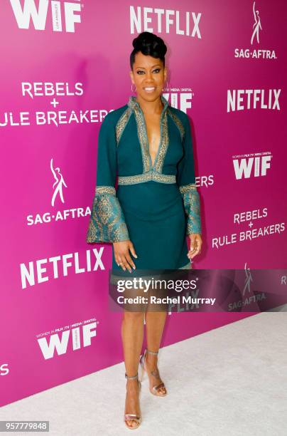 Regina King attends the Rebels and Rule Breakers Panel at Netflix FYSEE at Raleigh Studios on May 12, 2018 in Los Angeles, California.