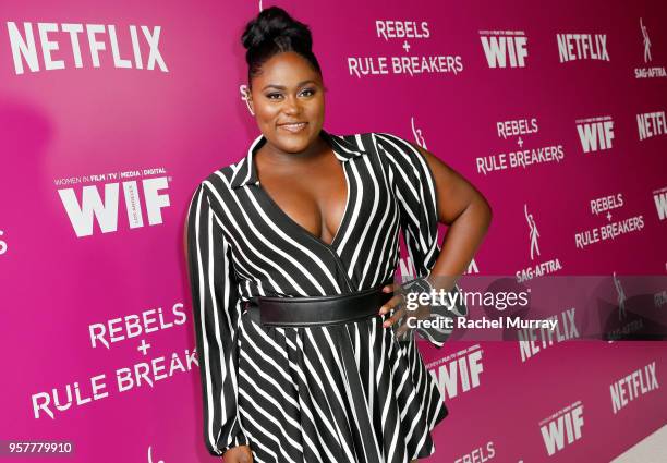 Danielle Brooks attends the Rebels and Rule Breakers Panel at Netflix FYSEE at Raleigh Studios on May 12, 2018 in Los Angeles, California.