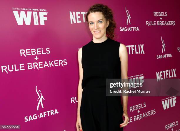 Creator Liz Flahive attends the Rebels and Rule Breakers Panel at Netflix FYSEE at Raleigh Studios on May 12, 2018 in Los Angeles, California.