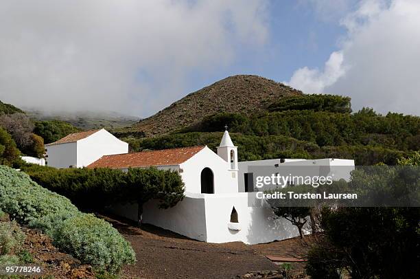 General view of the Santuario de Nuestra Senora de los Reyes monastery on El Hierro Island, January 13, 2010 in El Hierro Island, Spain. The island...