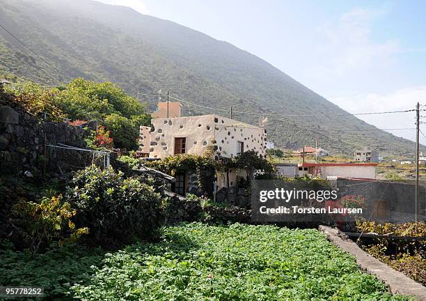 General view of the west coast of El Hierro Island, January 13, 2010 in El Hierro Island, Spain. The island inspired and features in the new film...