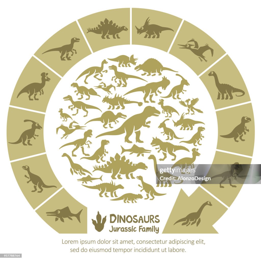 Dinosaurs Family Montage