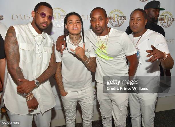 Fabolous, Young M.A, Ruggs and Jadakiss attend The All White Affair at Gold Room on May 12, 2018 in Atlanta, Georgia.