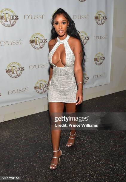 Bernice Burgos attends athe All White Party at Gold Room on May 12, 2018 in Atlanta, Georgia.