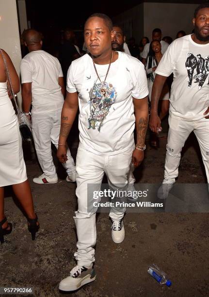 Jadakiss attends The All White Affair at Gold Room on May 12, 2018 in Atlanta, Georgia.