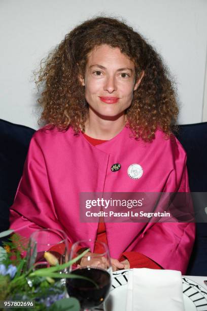 Ginevra Elkann attends a Dior dinner during the 71st annual Cannes Film Festival at JW Marriott on May 12, 2018 in Cannes, France.