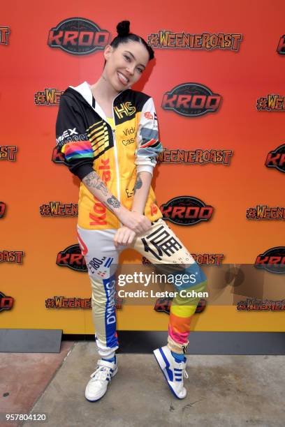 Bishop Briggs attends KROQ Weenie Roast 2018 at StubHub Center on May 12, 2018 in Carson, California.