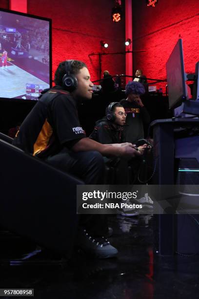 MaJes7ic of Heat Check Gaming against Pistons Gaming Team on May 12, 2018 at the NBA 2K League Studio Powered by Intel in Long Island City, New York....