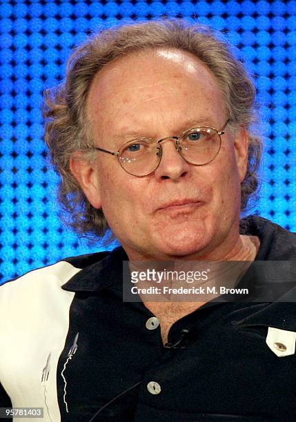 Executive producer Eric Overmyer of "Treme" speaks during the HBO portion of the 2010 Television Critics Association Press Tour at the Langham Hotel...