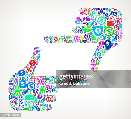 手框架貨幣向量圖示模式 手框架貨幣向量圖示模式
