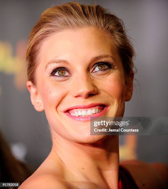 Actress Katee Sackhoff attends the season premiere for the eighth season of the television series "24" at Jack H. Skirball Center for the Performing...