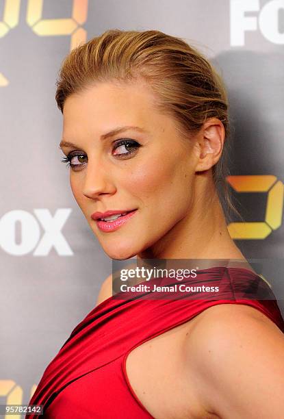 Actress Katee Sackhoff attends the season premiere for the eighth season of the television series "24" at Jack H. Skirball Center for the Performing...