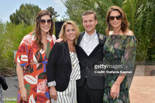 Liane Weintraub, Diane Mayor, Jack Mayor and Cindy Crawford attend 2018 Best Buddies Mother's Day Brunch Hosted by Vanessa & Gina Hudgens on May 12,...