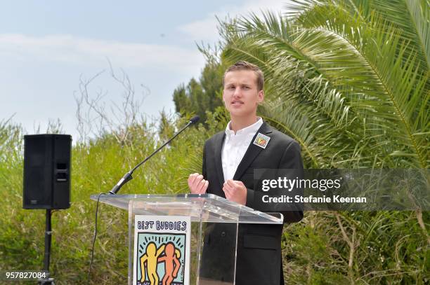 Jack Mayor attends 2018 Best Buddies Mother's Day Brunch Hosted by Vanessa & Gina Hudgens on May 12, 2018 in Malibu, California.