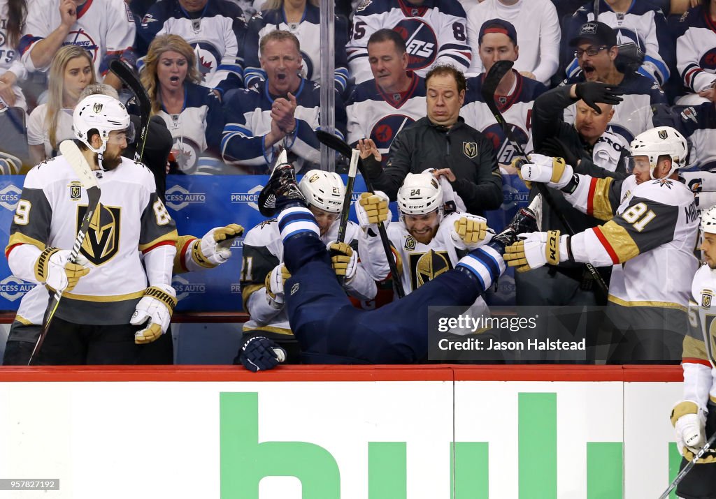 Vegas Golden Knights v Winnipeg Jets - Game One