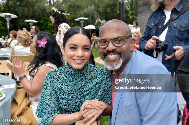 Mark Wylie and Vanessa Hudgens attend 2018 Best Buddies Mother's Day Brunch Hosted by Vanessa & Gina Hudgens on May 12, 2018 in Malibu, California.