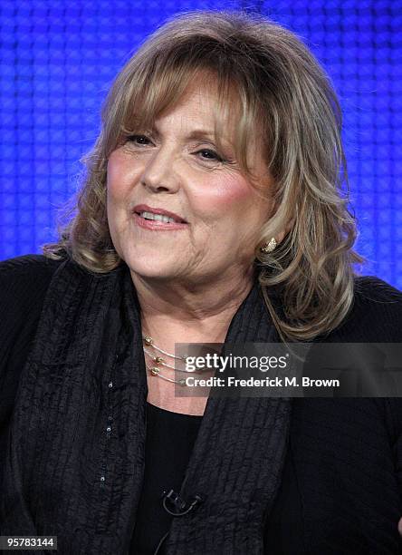 Actress Brenda Vaccaro of "You Don't Know Jack" speak during the HBO portion of the 2010 Television Critics Association Press Tour at the Langham...