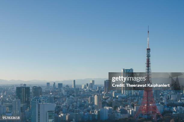 tokyo city host of olympic 2020 - barrio de minato fotografías e imágenes de stock