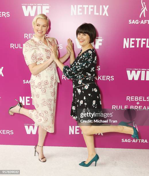 Kimmy Gatewood and Rebekka Johnson attend the Netflix - "Rebels and Rules Breakers" for your consideration event held at Netflix FYSee Space on May...