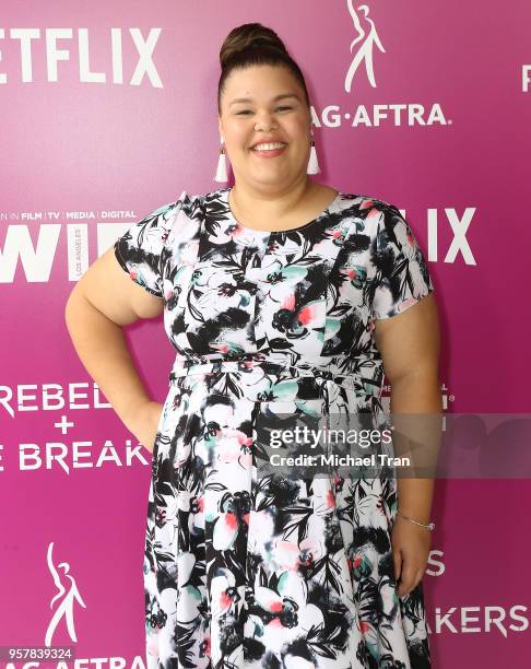Britney Young attends the Netflix - "Rebels and Rules Breakers" for your consideration event held at Netflix FYSee Space on May 12, 2018 in Beverly...