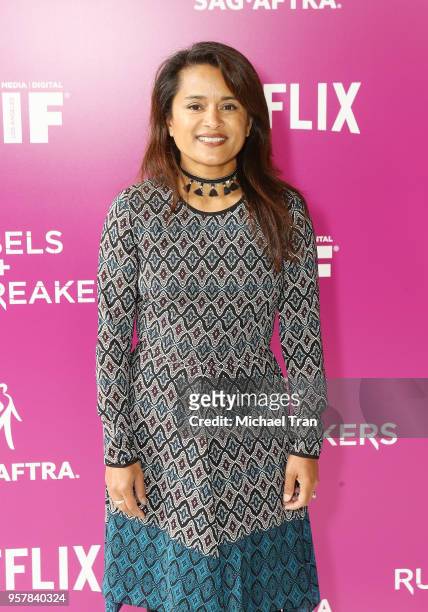 Veena Sud attends the Netflix - "Rebels and Rules Breakers" for your consideration event held at Netflix FYSee Space on May 12, 2018 in Beverly...