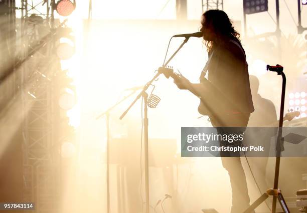 Adam Granduciel of The War on Drugs performs onstage at KROQ Weenie Roast 2018 at StubHub Center on May 12, 2018 in Carson, California.