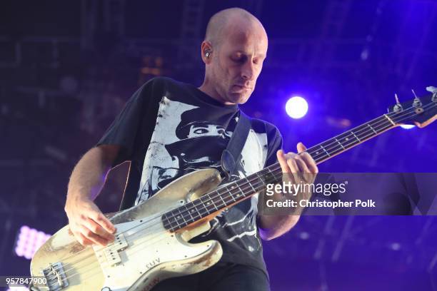Matt Maust of Cold War Kids performs onstage at KROQ Weenie Roast 2018 at StubHub Center on May 12, 2018 in Carson, California.