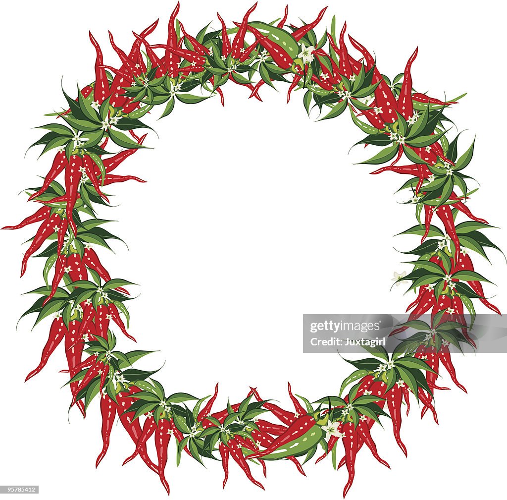 Chili Pepper Ring Frame