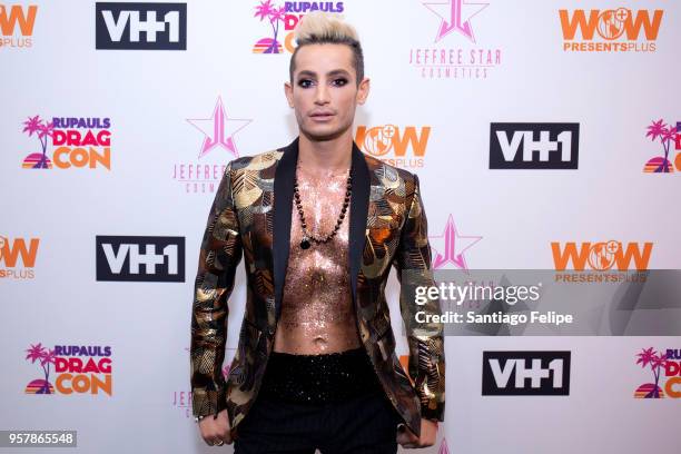 Frankie Grande attends the 4th Annual RuPaul's DragCon at Los Angeles Convention Center on May 12, 2018 in Los Angeles, California.