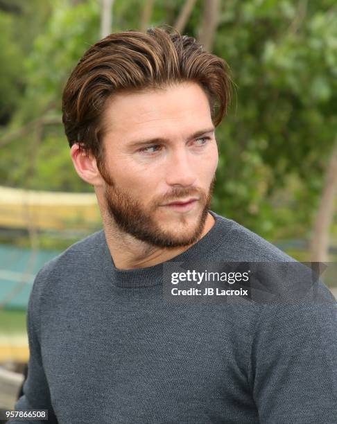Scott Eastwood attends the Eastwood Ranch Foundation's Wags, Whiskers and Wine Event on May 12, 2018 in Malibu, California.