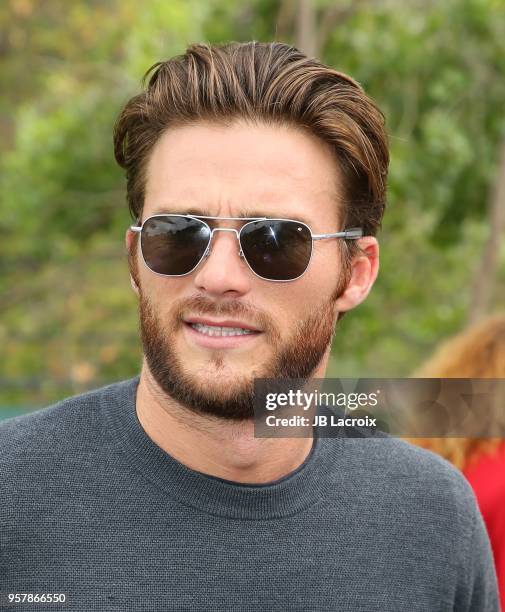 Scott Eastwood attends the Eastwood Ranch Foundation's Wags, Whiskers and Wine Event on May 12, 2018 in Malibu, California.