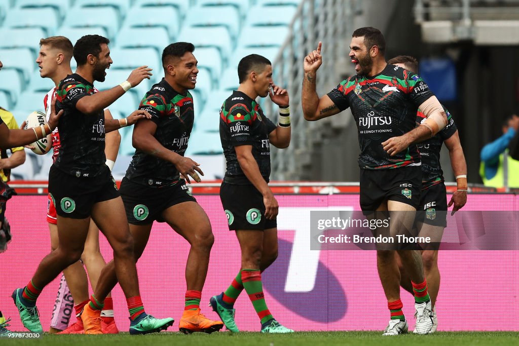 NRL Rd 10 - Rabbitohs v Dragons