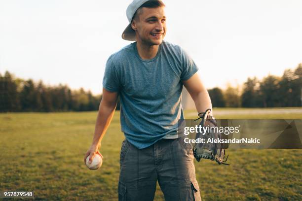 playing catch - sports glove stock pictures, royalty-free photos & images