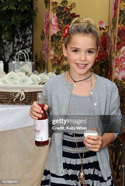 Kiernan Shipka attends the DPA Golden Globes Gift Suite on January 16, 2010 in Beverly Hills, California.