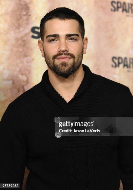 Actor Jesse Metcalfe attends a screening of "Spartacus: Blood and Sand" at the Billy Wilder Theater at the Hammer Museum on January 14, 2010 in Los...