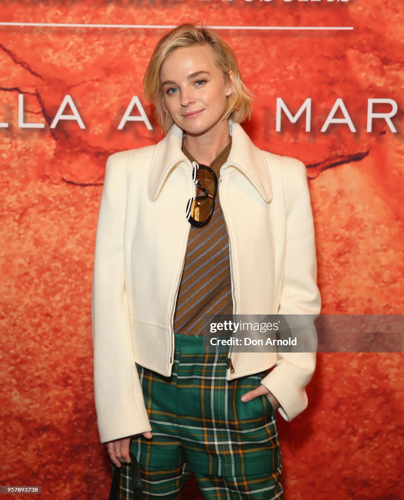 Nadia Fairfax arrives for the Mercedes-Benz Presents Camilla And Marc