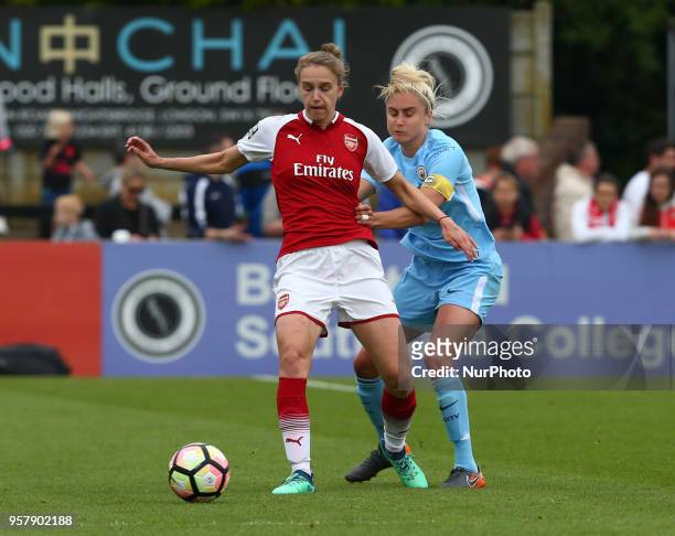 Vivianne Miedema of Arsenal during Women's Super League 1 match between Arsenal against Manchester City Ladies at Meadow Park Borehamwood FC on 12...