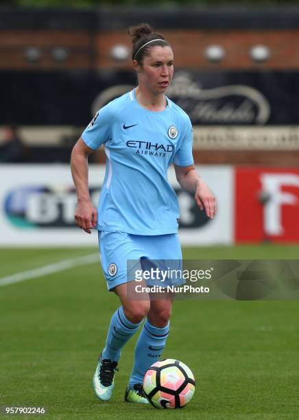 Jane Ross of Manchester City WFC during Women's Super League 1 match between Arsenal against Manchester City Ladies at Meadow Park Borehamwood FC on...