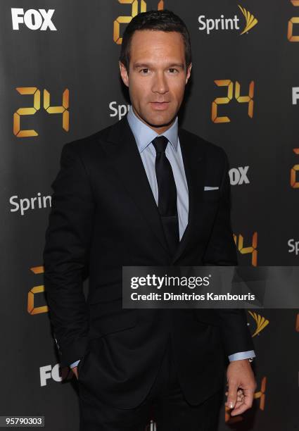 Chris Diamantopoulos attends the "24" Season 8 premiere at Jack H. Skirball Center for the Performing Arts on January 14, 2010 in New York, New York.