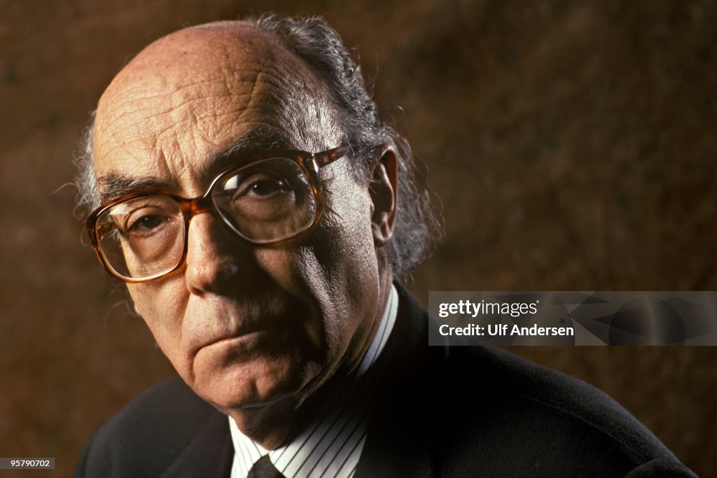Portuguese Writer Jose Saramago Poses To Promote His Book On January portuguese-writer-jose-saramago-poses-to-promote-his-book-on-january