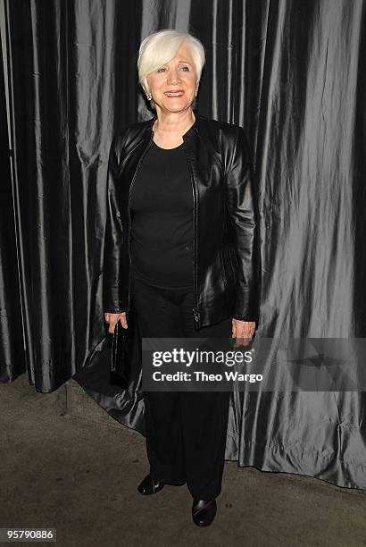 Actress Olympia Dukakis attends the 2007 New York Film Critic's Circle Awards at Spotlight on January 6, 2008 in New York City.