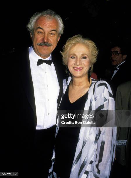 Olympia Dukakis and Louis Zorich